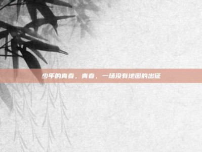 少年的青春，青春，一场没有地图的出征