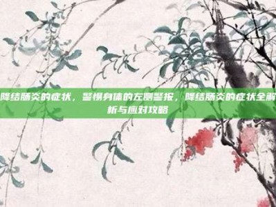 降结肠炎的症状，警惕身体的左侧警报，降结肠炎的症状全解析与应对攻略