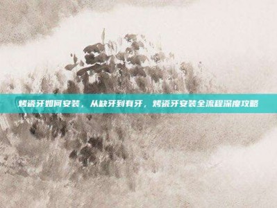 烤瓷牙如何安装，从缺牙到有牙，烤瓷牙安装全流程深度攻略