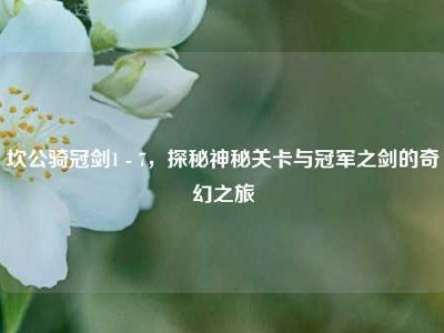 坎公骑冠剑1 - 7，探秘神秘关卡与冠军之剑的奇幻之旅