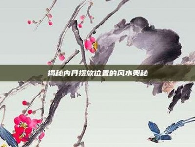 揭秘内丹摆放位置的风水奥秘
