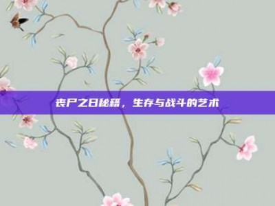 丧尸之日秘籍，生存与战斗的艺术