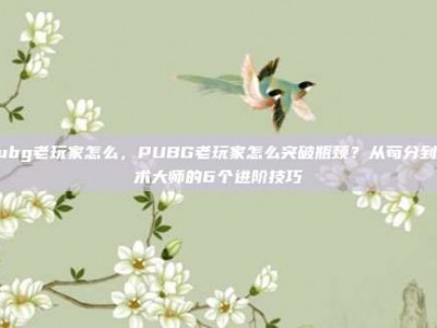 pubg老玩家怎么，PUBG老玩家怎么突破瓶颈？从苟分到战术大师的6个进阶技巧