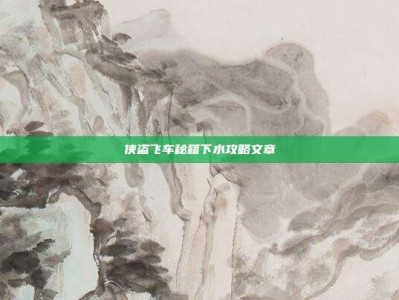 侠盗飞车秘籍下水攻略文章
