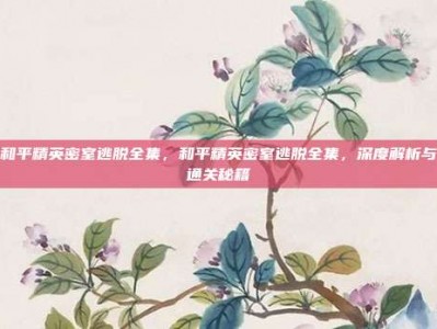 和平精英密室逃脱全集，和平精英密室逃脱全集，深度解析与通关秘籍