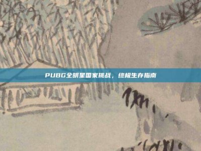 PUBG全明星国家挑战，终极生存指南