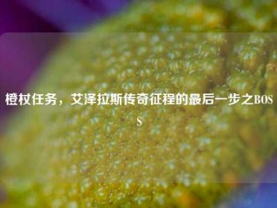 橙杖任务，艾泽拉斯传奇征程的最后一步之BOSS