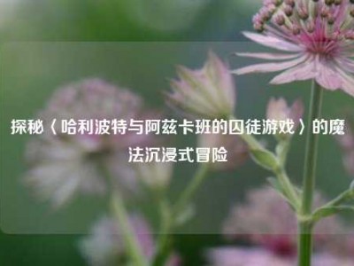 探秘〈哈利波特与阿兹卡班的囚徒游戏〉的魔法沉浸式冒险
