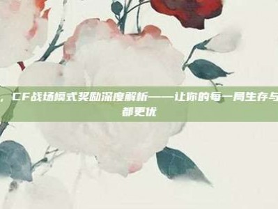 攻略，CF战场模式奖励深度解析——让你的每一局生存与成长都更优