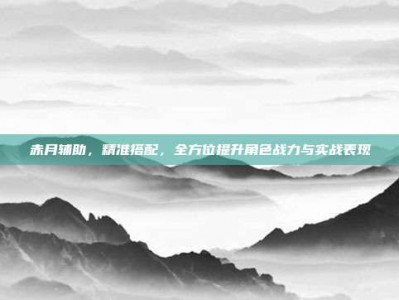 赤月辅助，精准搭配，全方位提升角色战力与实战表现