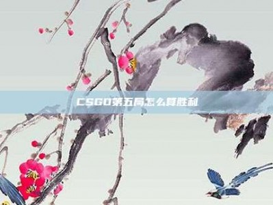 CSGO第五局怎么算胜利
