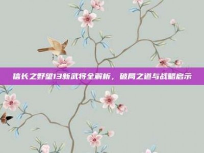 信长之野望13新武将全解析，破局之道与战略启示