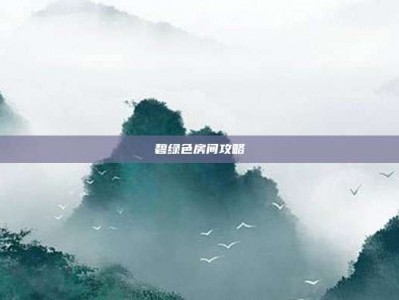 碧绿色房间攻略