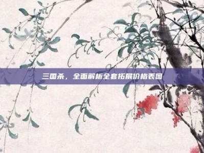 三国杀，全面解析全套拓展价格表图