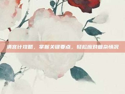 清宫计攻略，掌握关键要点，轻松应对复杂情况