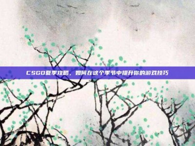 CSGO夏季攻略，如何在这个季节中提升你的游戏技巧