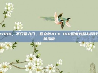 atx810，不只是入门，捷安特ATX 810深度攻略与骑行进阶指南