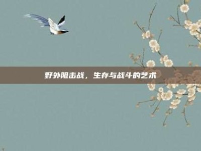 野外阻击战，生存与战斗的艺术