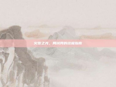火炬之光，局域网的终极指南