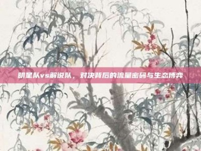 明星队vs解说队，对决背后的流量密码与生态博弈