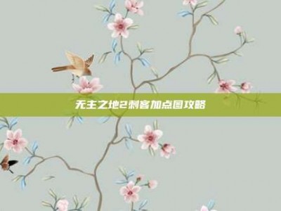 无主之地2刺客加点图攻略