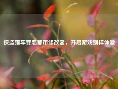 侠盗猎车罪恶都市修改器，开启游戏别样体验