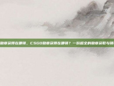 csgo勋章获得在哪领，CSGO勋章获得在哪领？一份超全的勋章获取与领取指南