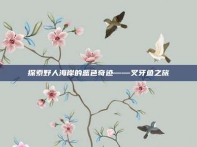 探索野人海岸的蓝色奇迹——叉牙鱼之旅