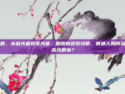 田鑫，从追光者到发光体，田鑫的逆袭攻略，普通人如何活出高光剧本？