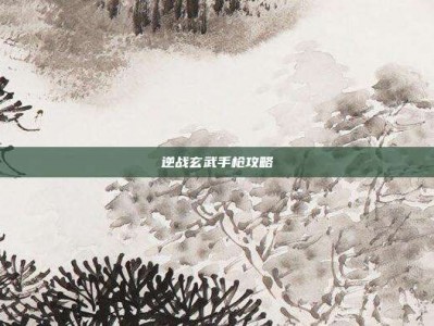 逆战玄武手枪攻略