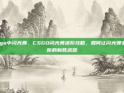 csgo中闪光舞，CSGO闪光舞进阶攻略，如何让闪光弹变成你的制胜武器