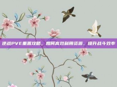 逆战PVE重置攻略，如何高效利用资源，提升战斗效率