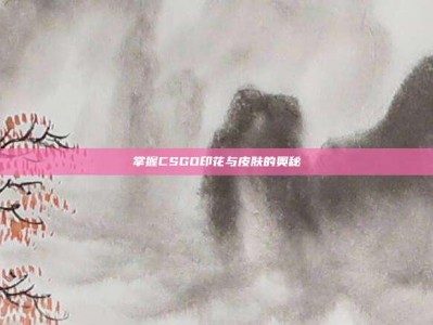 掌握CSGO印花与皮肤的奥秘