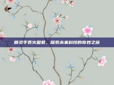 精灵手表火盈君，探索未来科技的奇妙之旅