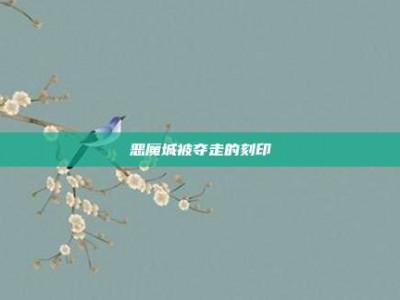 恶魔城被夺走的刻印
