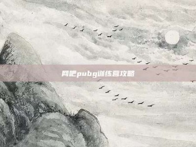网吧pubg训练营攻略