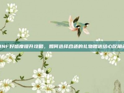 DNF好感度提升攻略，如何选择合适的礼物赠送给心仪角色