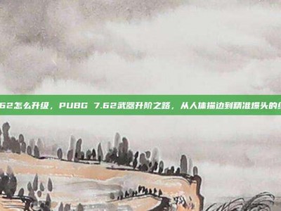 pubg762怎么升级，PUBG 7.62武器升阶之路，从人体描边到精准爆头的终极攻略