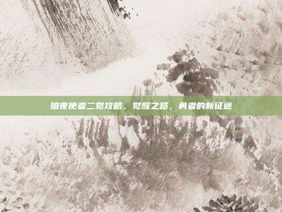 暗夜使者二觉攻略，觉醒之路，勇者的新征途