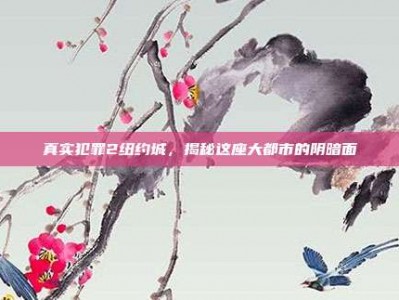 真实犯罪2纽约城，揭秘这座大都市的阴暗面