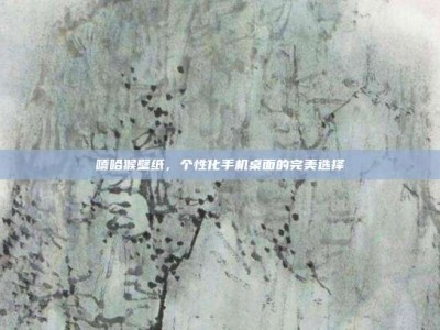 嘻哈猴壁纸，个性化手机桌面的完美选择