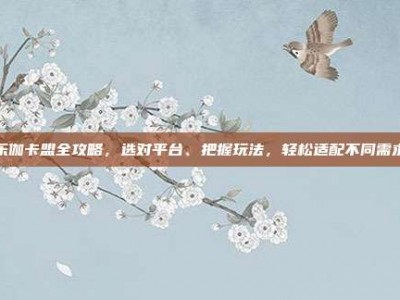 乐伽卡盟全攻略，选对平台、把握玩法，轻松适配不同需求