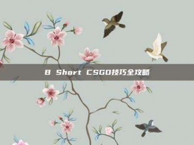 B Short CSGO技巧全攻略