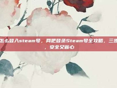 网吧怎么登入steam号，网吧登录Steam号全攻略，三步搞定，安全又省心