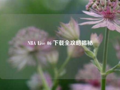 NBA Live 06 下载全攻略揭秘