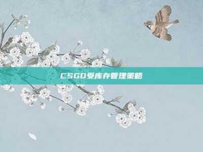 CSGO受库存管理策略