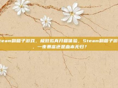 steam翻箱子游戏，极致拟真开箱体验，Steam翻箱子游戏，一夜暴富还是血本无归？