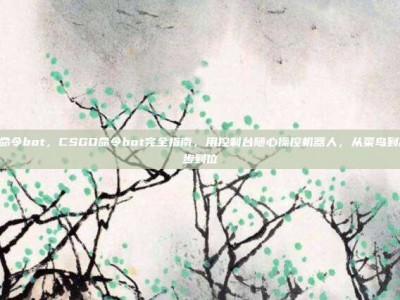 csgo命令bot，CSGO命令bot完全指南，用控制台随心操控机器人，从菜鸟到高手一步到位