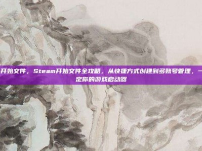 steam开始文件，Steam开始文件全攻略，从快捷方式创建到多账号管理，一次性搞定你的游戏启动器