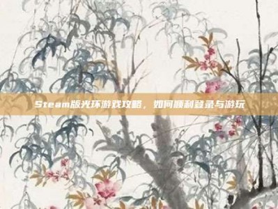 Steam版光环游戏攻略，如何顺利登录与游玩